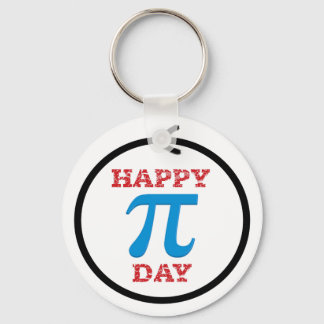 Chaveiro Um círculo perfeito de Pi Day