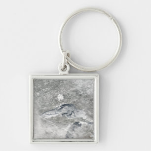 Chaveiro Um cobertor de gelo relativamente raro