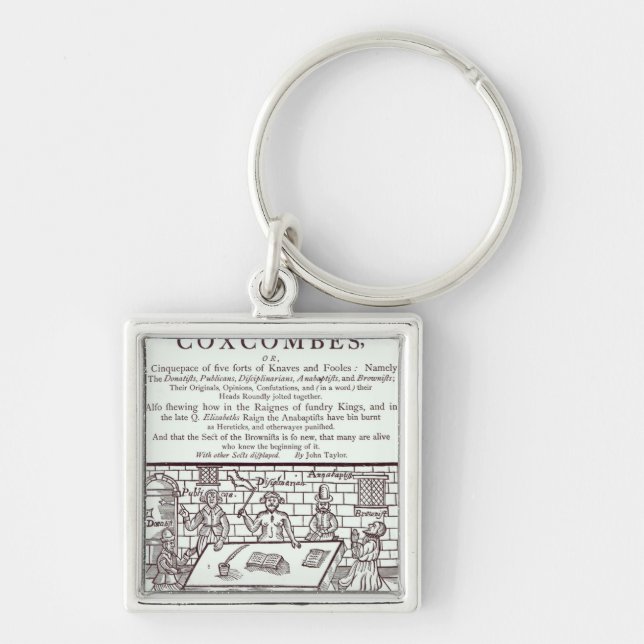 Chaveiro Um conjunto de Coxcombes por John Taylor (Frente)