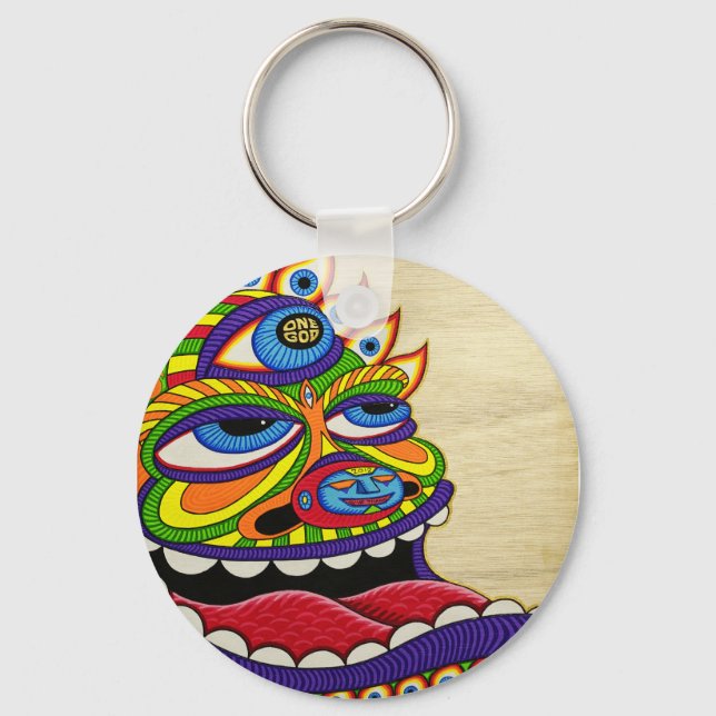 Chaveiro Um Deus (Frente)