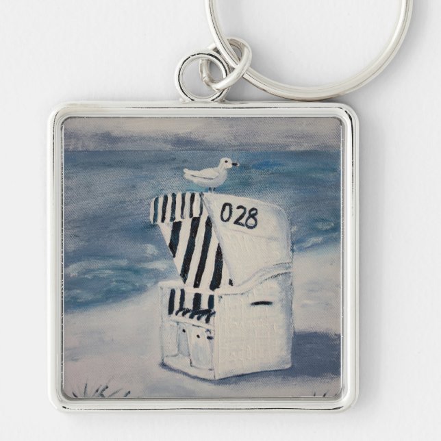 Chaveiro Um dia ao mar (Frente)