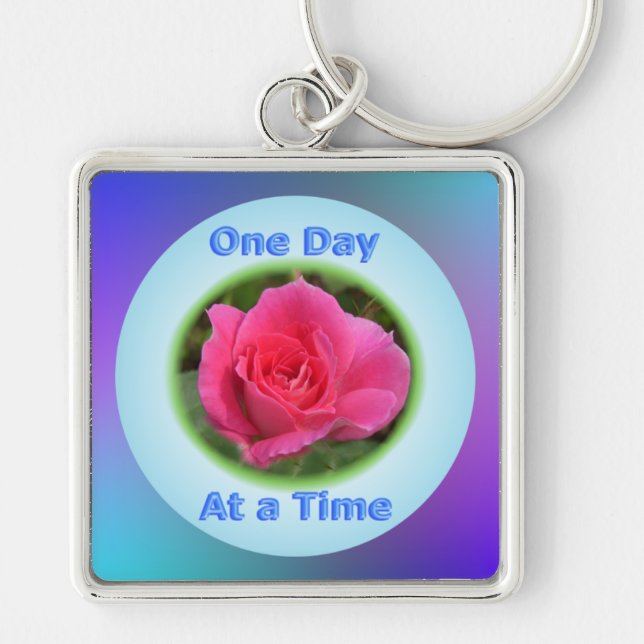 Chaveiro Um dia de cada vez (Frente)