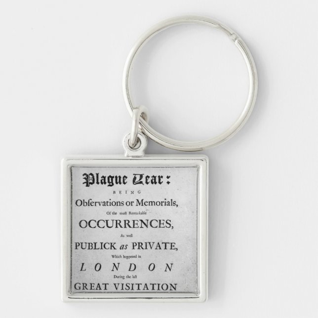 Chaveiro Um Diário do ano do praga, 1665 (Frente)