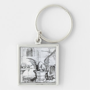 Chaveiro Um dragão em uma oficina