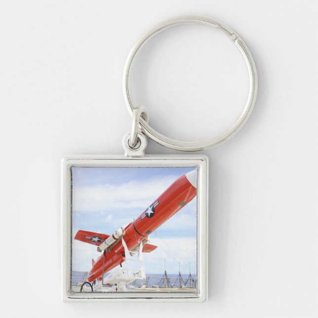 Chaveiro Um drone Chukar BQM-74E pronto para lançamento (Frente)