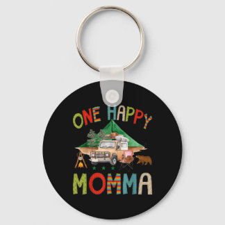 Chaveiro Um Feliz Camping Momma 1º Aniversário Menino Campi