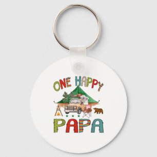Chaveiro Um Feliz Papai Acampante Aniversário de 1 Ano Meni