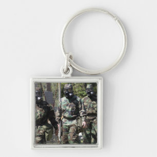 Chaveiro Um grupo de participantes solares do desafio