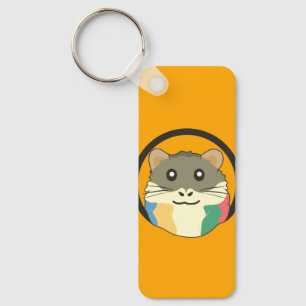 Chaveiro Um hamster divertido