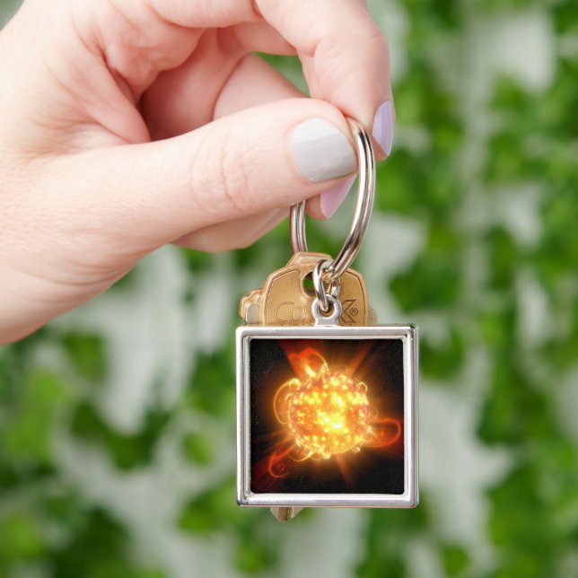 Chaveiro Um Jovem Anão Vermelho (Mão)