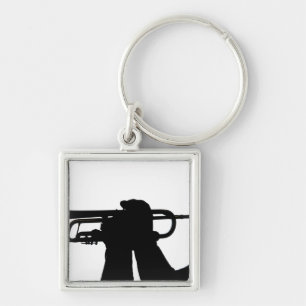 Chaveiro Um membro do serviço joga um acordo