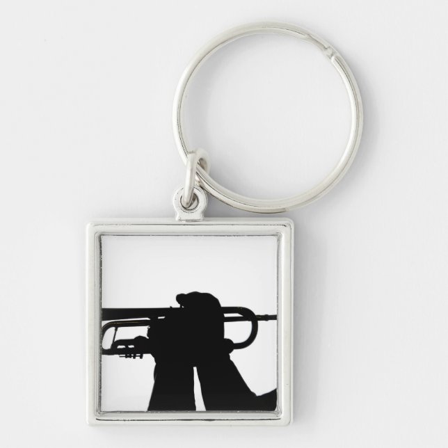 Chaveiro Um membro do serviço toca uma melodia (Frente)