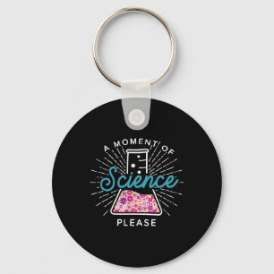 Chaveiro Um Momento De Ciência Por Favor Cientista Ciência