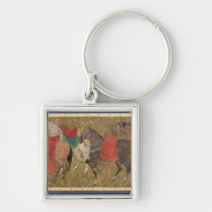 Chaveiro Um noivo com cavalos