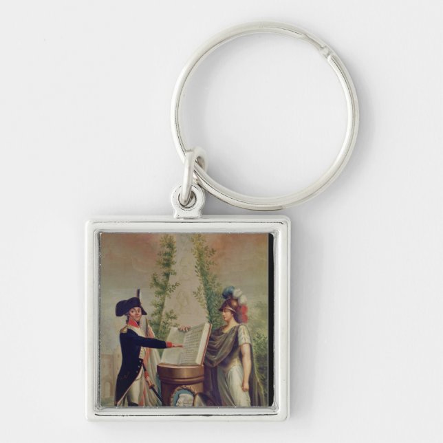 Chaveiro Um oficial da guarda nacional que jura um (Frente)