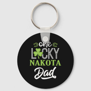 Chaveiro Um Pai de Cavalo de Nakota, Lucky, em Anel