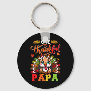 Chaveiro Um Papa Grato Dia de Ação de Graças Família Equipe