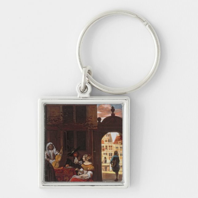 Chaveiro Um partido musical, 1677 (Frente)