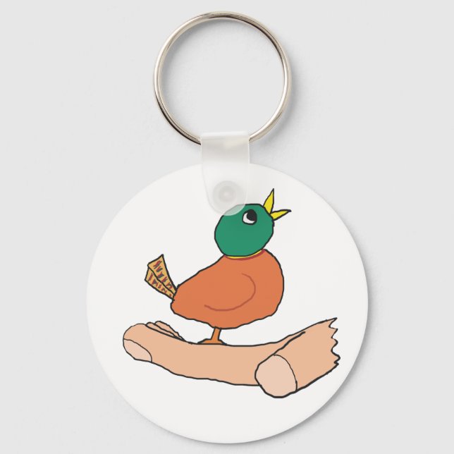 Chaveiro Um Pássaro Na Mão (Frente)