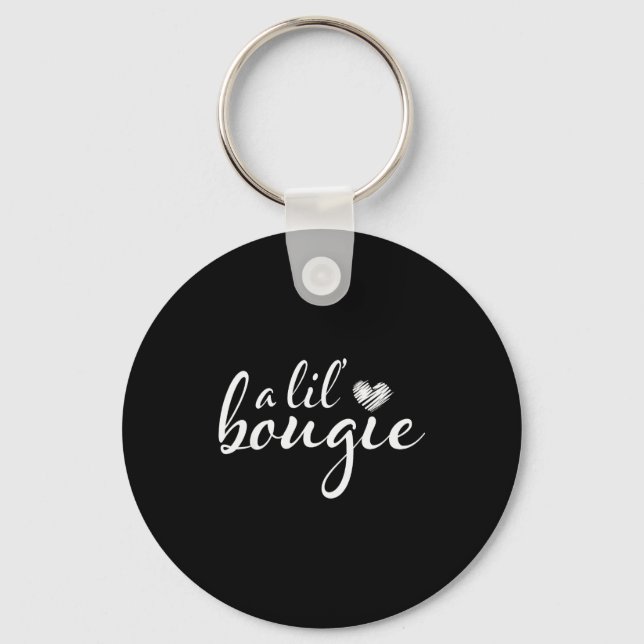 Chaveiro Um Pouco Bougie Roupas Engraçadas para Mulheres  (Frente)