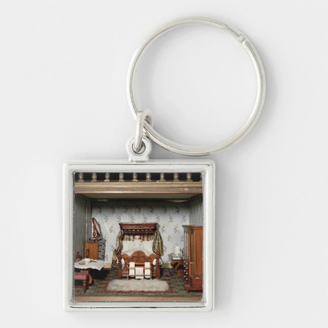 Chaveiro Um quarto da "em Prazer Sra. Bryant", c.1860 (Frente)