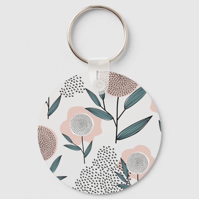 Chaveiro Um rosa (Frente)