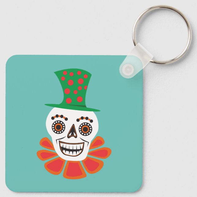 Chaveiro um rosto feliz (Verso)