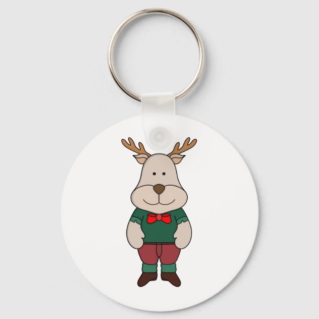 Chaveiro Um veado fofo (Frente)