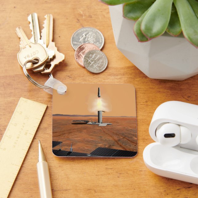 Chaveiro Um Veículo Ascendente Saindo De Marte. 2 (Mesa)