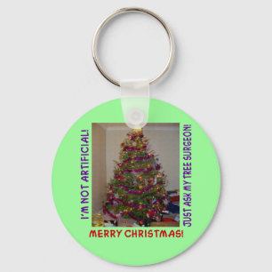 Chaveiro Uma Árvore de Natal Real