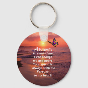 Chaveiro Uma borboleta para lembrar-me
