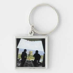 Chaveiro Uma caixa de produtos humanitários