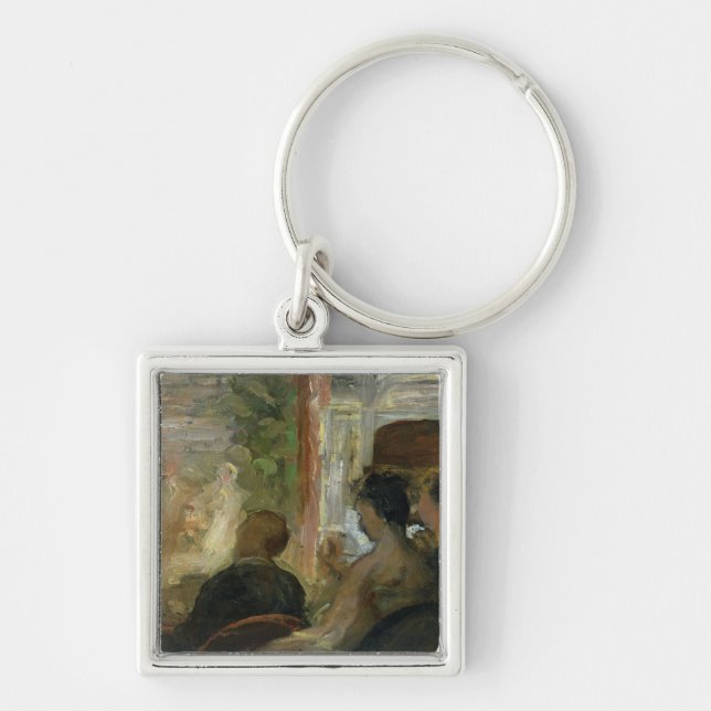 Chaveiro Uma caixa no teatro, c.1865-70 (Frente)