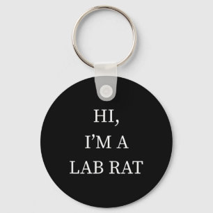 Chaveiro uma Camiseta de Halloween de Rato de Laboratório I