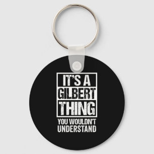 Chaveiro Uma coisa de gilbert não entenderia sobrenome nome