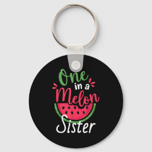 Chaveiro Uma Em Uma Família Melon Sister primeiro aniversar