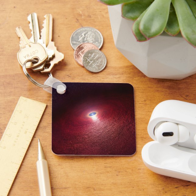 Chaveiro Uma Estrela Neutrônica Com Um Disco De Poeira Quen (Mesa)