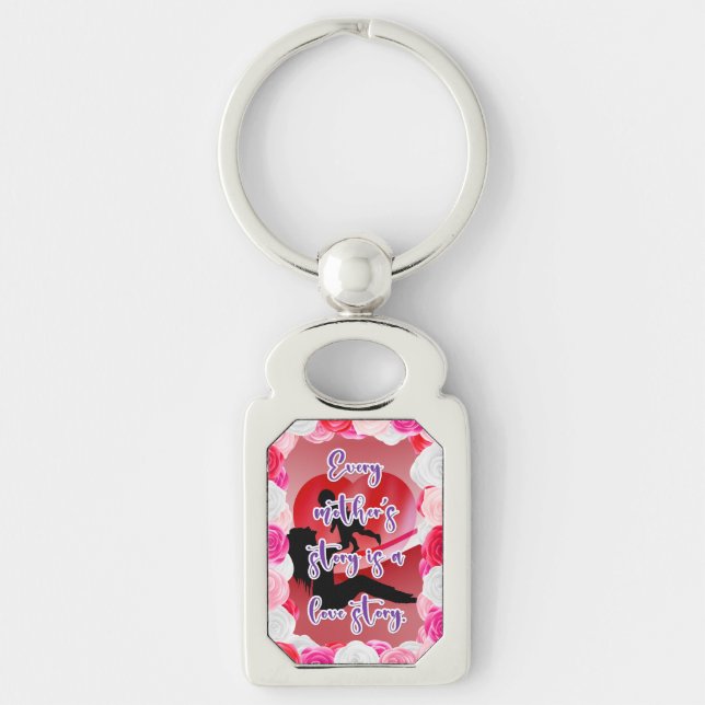 Chaveiro Uma história de amor de mãe (Frente)