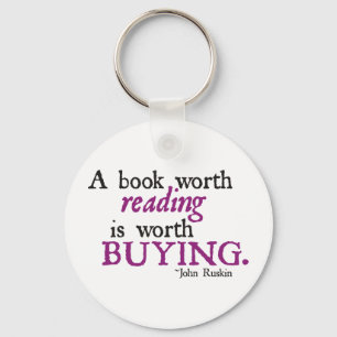 Chaveiro Uma leitura do valor do livro vale a compra