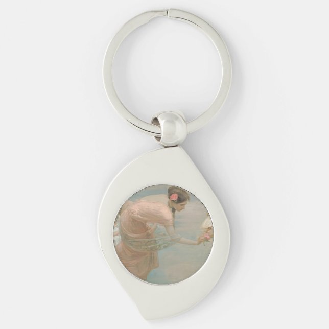 Chaveiro Uma Manhã de Verão por Rupert Bunny (1897) (Frente)