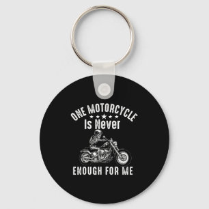 Chaveiro Uma moto é o suficiente bicicleta engraçada motoci