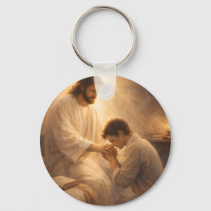 Chaveiro Uma Oração de Joelhos com Jesus
