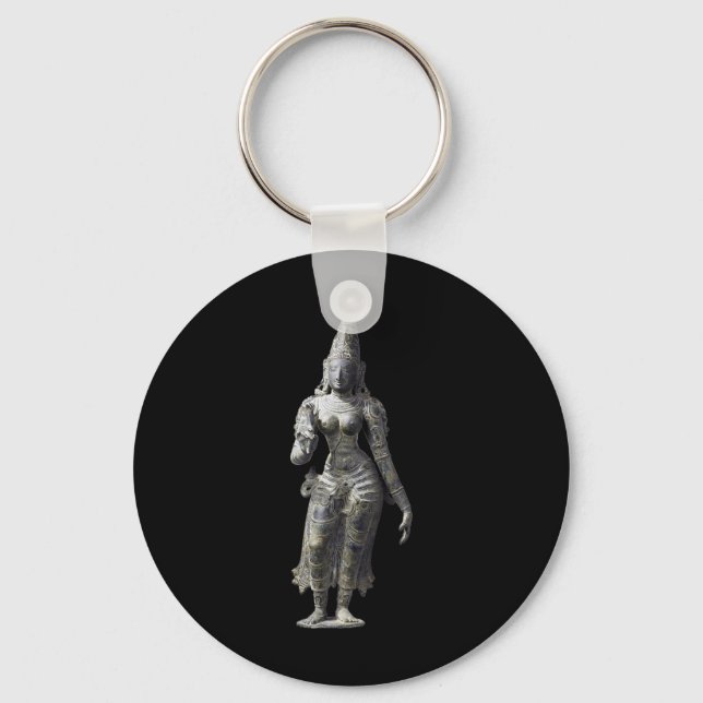 Chaveiro Uma Parvati Esposa do Deus Hindu Shiva  (Frente)