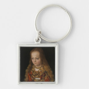 Chaveiro Uma princesa de Saxony, c.1517 (óleo no painel)