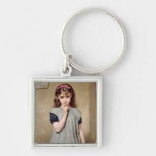 Chaveiro Uma rapariga na sala de aula, 1876 (óleo em canvas