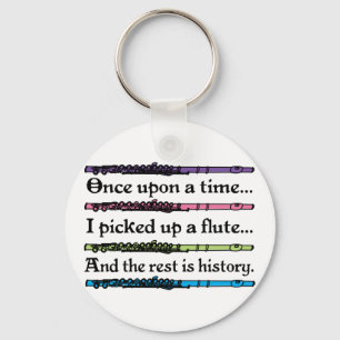 Chaveiro Uma Vez Em Um Fluxo De Tempo