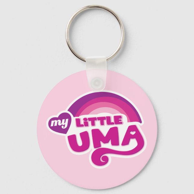 Chaveiro UmaMusume: Minha Pequena Uma (Frente)