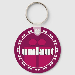Chaveiro Umlaut Rondell Key Chains - Framboesa