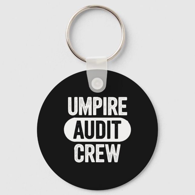 Chaveiro Umpire Audit Crew  (Frente)