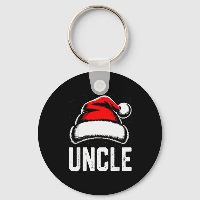 Chaveiro Uncle Santa Christmas Family Matching Pajamas Xmas (Frente)